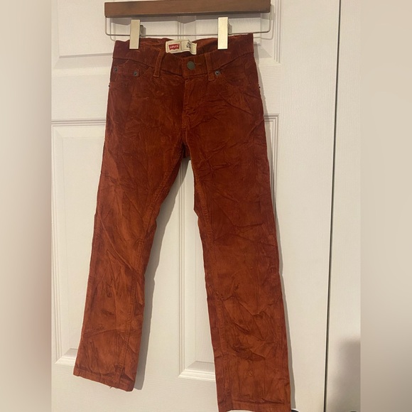 Red corduroy levis - Picture 1 of 3